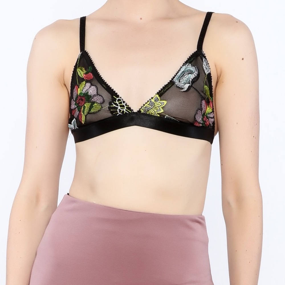 HONEY PUNCH MESH BRALETTE